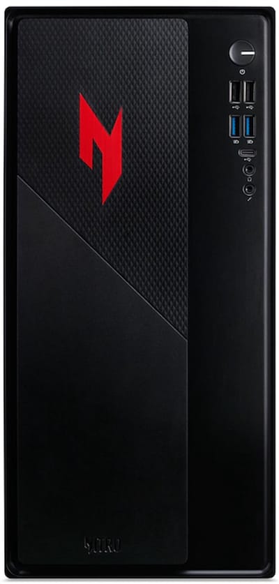 Acer NITRO 20 N20-100-RPL Intel® Core™ i5 i5-13420H 16 GB DDR4-SDRAM 512 GB SSD NVIDIA GeForce RTX 5060 Windows 11 Home Desktop PC Zwart