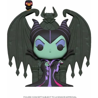 Beeldje - maleficent op troon vynil Funko Disney POP Deluxe Movies