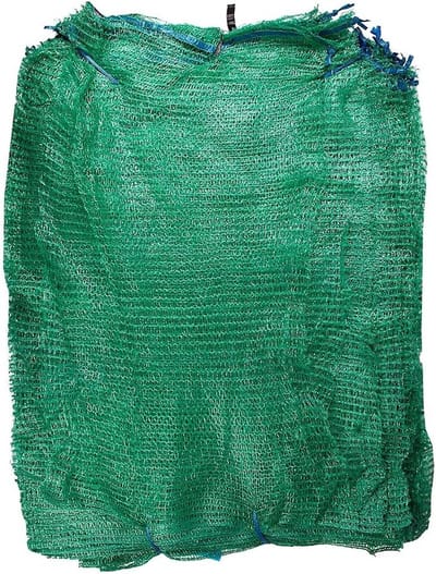Net Woven Bags - Mesh Zakken - Opslag Tuinafval - Ademend Materiaal - 80x55cm 30kg - Groen
