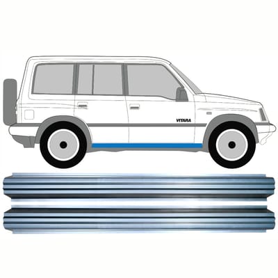 Reparatie dorpel voor Suzuki Vitara 1996-2003 / Links = Rechts / Set