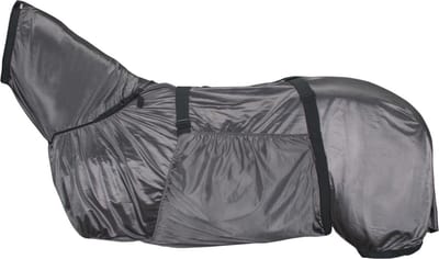 Pagony UV Eczeemdeken - Paardendeken - Maat: 215 - Zilver - Polyamide