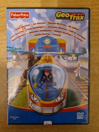 Fisher Price Geo Trax All Aboard dvd