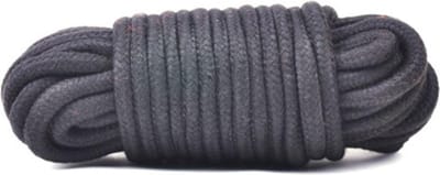 Bondage Touw Zwart 10m - Voor beginners - Voor gevorderden - Zwart - Katoen - Spannend voor koppels - Sex speeltjes - Sex toys - Makkelijk in gebruik - Erotiek - Bondage - Sexspelletjes voor mannen en vrouwen - Seksspeeltjes