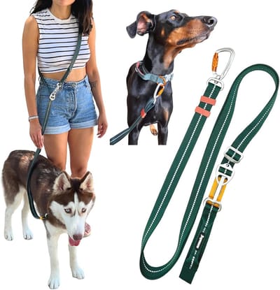 Multifunctionele 6-in-1 Handsfree Hondenriem – Perfect voor Wandelen en Joggen