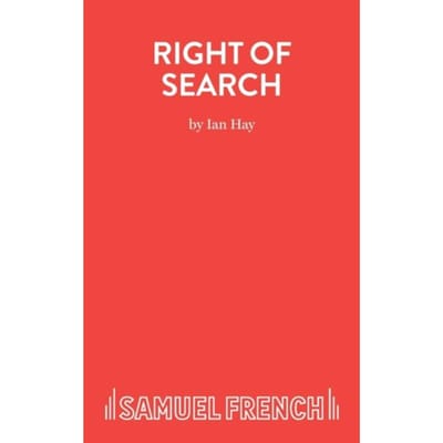 Right Of Search - Ian Hay