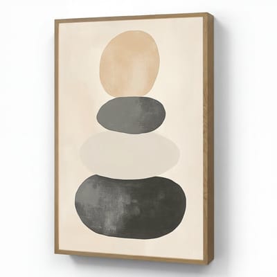 Wandlamp 70x100 cm - Oplaadbaar - Japandi - Wabi sabi - Beige - Wandlampen binnen woonkamer - Slaapkamer lamp - Decoratieve nachtlamp - Vloerlamp draadloos