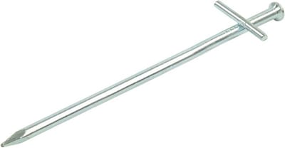 ProPlus Rotspen met dwarspen - staal - 17 cm - zilver - voor harde bodem