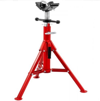 Montagestandaard - Pipe Jack Stand - In hoogte verstelbare - Opklapbare poten - 28in tot 51.5in