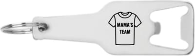 Akyol - mama's team flesopener - Mama - de liefste moeder - moederdag cadeautjes - moederdag - cadeau - verjaardagscadeau - verjaardag - kado - geschenk - gift - moeder artikelen - 105 x 25mm