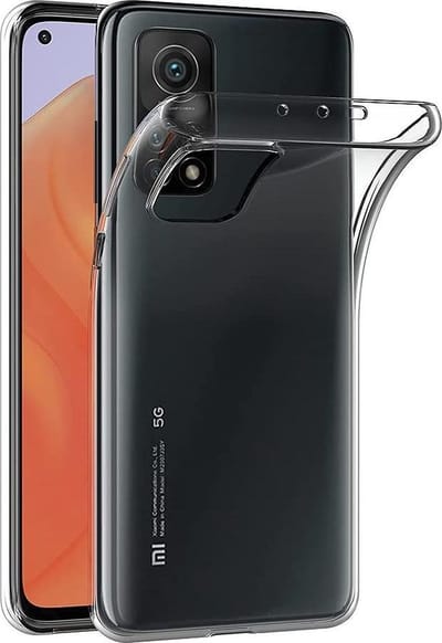 Silicone hoesje Geschikt voor: Xiaomi MI 10T -  transparant