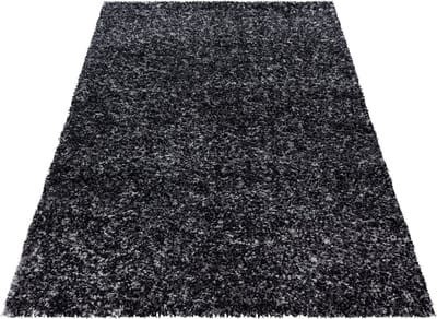 Hoogpolig vloerkleed Enjoy - antraciet - 140x200 cm