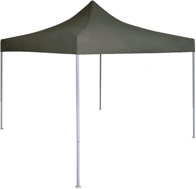 Opvouwbare Partytent - Feesttent Paviljoen - Buitenfeesten Evenementen - Waterdicht UV-bestendig - 2x2 Meter - Antraciet
