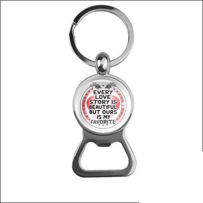 Bieropener Glas - Every Love Story Is Beautiful