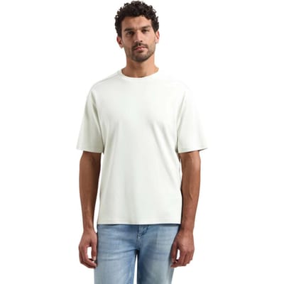 Interlock T-shirt met ronde hals