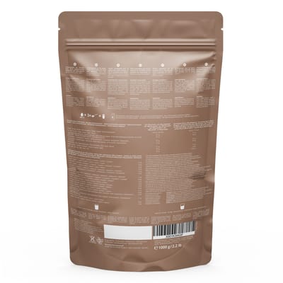 nutri+ Milk Away Protein - Eiwitpoeder Hazelnut Cookie - Veganistisch proteïne poeder - met vijf plantaardige eiwitten - glutenvrij en lactosevrij - zonder soja - 1000 g