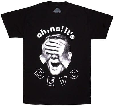 Devo - Shocked Daddy Heren T-shirt - S - Zwart
