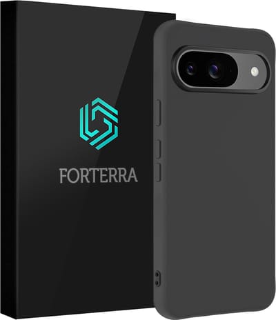 Hoesje Geschikt voor Google Pixel 9 - Sterk & Shockproof - Siliconen Case - Hoes Cover - Zwart