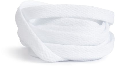 GBG Sneaker Veters 80CM - Wit - White - Laces - Platte Veter