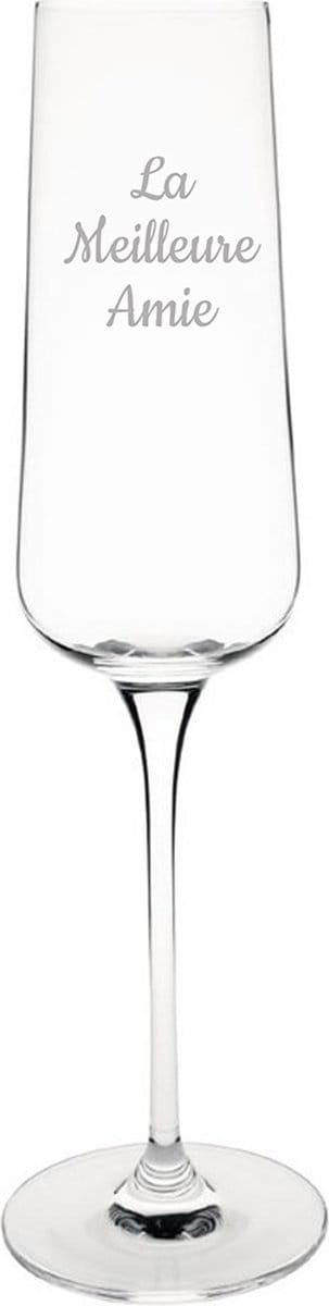 Champagneglas gegraveerd - 27cl - La Meilleure Amie