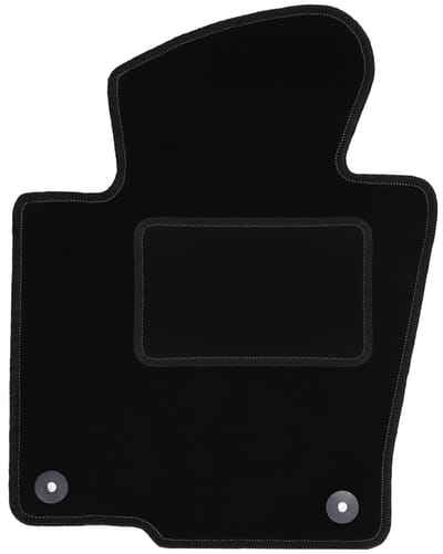 Bestuurdersmat zwart voor: Volkswagen Passat B7 sedan, stationwagen, variant, alltrack (2010-2014)