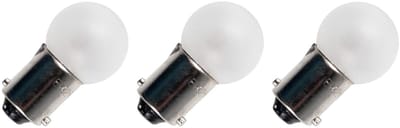 Signaallamp Ba9s 24V 3W - 125 mAh - 3 stuks - G15 Gloeilamp Ø15mm - 29mm - 2500K - Dimbaar