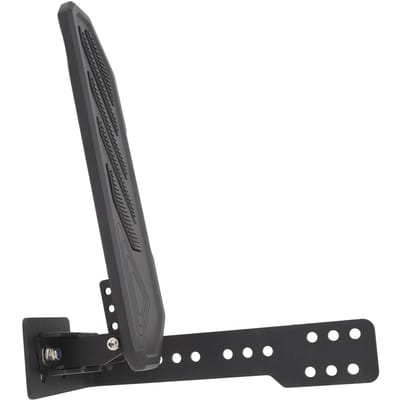 Dood pedaal Voetsteun Pad Linkerzijde Verstelbaar Antislip Kick Panel Vervanging voor Wrangler JK JL black