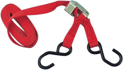 Spanband met S-haak 5 meter lang