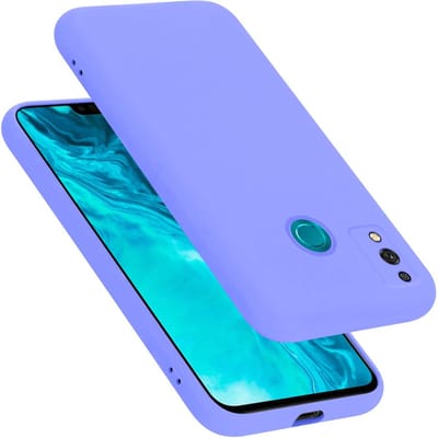 Cadorabo Hoesje geschikt voor Honor 9X LITE in LIQUID LICHT PAARS - Beschermhoes gemaakt van flexibel TPU silicone Case Cover