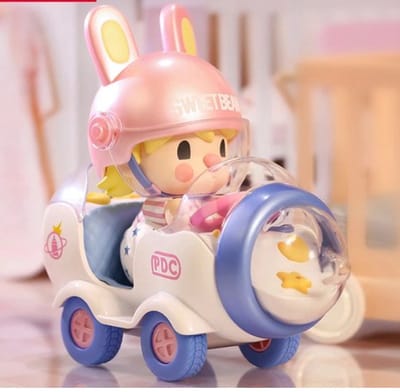 Planet Explorer - Planeet ontdekker / Sweetbean Bottle Car - Verzamelaars - Aandoenlijk beeld - Schattig figuur - Decoratief beeldje - 14.5cm