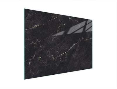 TMK ArtDeko Serie - Snijplank Glas - 30x22 cm - Marmer Design - Anti-slip