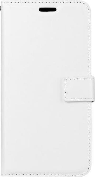 LuxeBass Boekhoesje geschikt voor Nokia 3 - Wit gsm hoesje - telefoonhoes - telefoonhoesjes