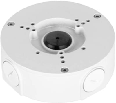 Verbindingsdoos Camera - Aansluitdoos Camera - Veilige Bevestiging - Waterdicht Aluminium - 12.4 cm - Wit
