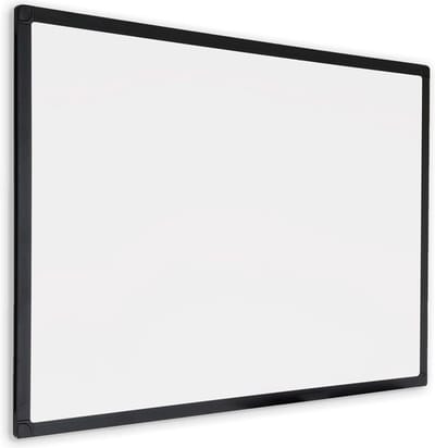 IVOL Whiteboard met zwart frame - Magnetisch - 60x90 cm