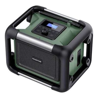 Telestar TOP OR 20 Grün/Schwarz Internetradio HiFi-tuner Zwart, Groen