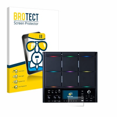 Screenprotector voor Roland SPD-SX PRO Beschermglas transparant