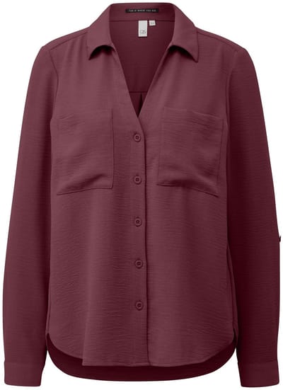 Q/S designed by - Dames bloes - Maat 42 - Vrouwen - Rood - polyester