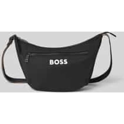 BOSS schoudertas Catch 3.0 Hobo Bag Black zwart