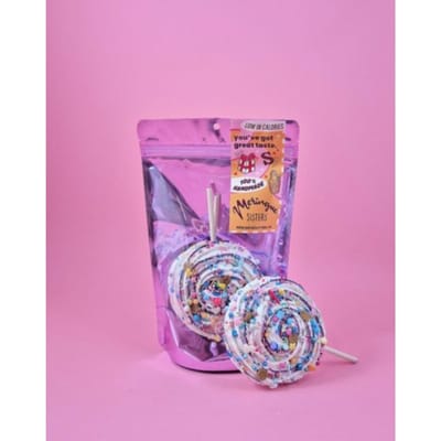 Meringue sisters sint lolly, 2 stuks