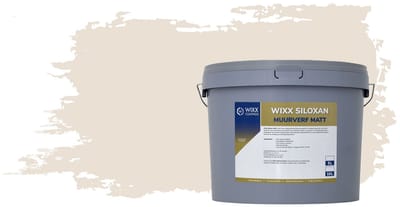 Wixx Siloxan Buitenlatex Matt - 5L - RAL 9001 | Crèmewit