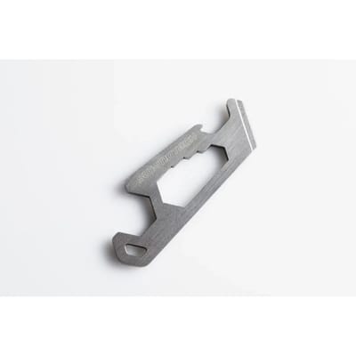 Roestvrij stalen sleutelhanger met logo SW-Motech multitool