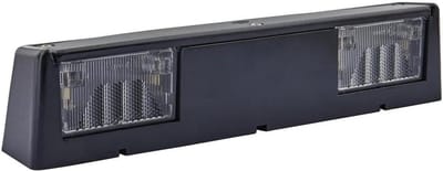 Kentekenlamp - Nummerplaatverlichting - Auto Verlichting - ECE-getest - 266x59x45mm - Zwart
