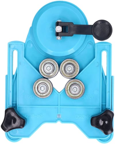 Dailygoods- Boorgatzaaggeleider Flexibel - Boorzoeker - Ponszoeker - Gatenzaag - Zuignap - Jig-armatuur Schokbestendig - Boorhulp