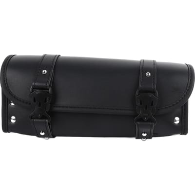 Sacoche d'outils de moto Imperméable Universel Rétro Multifonctionnel Sac de côté Avant Arrière de moto black