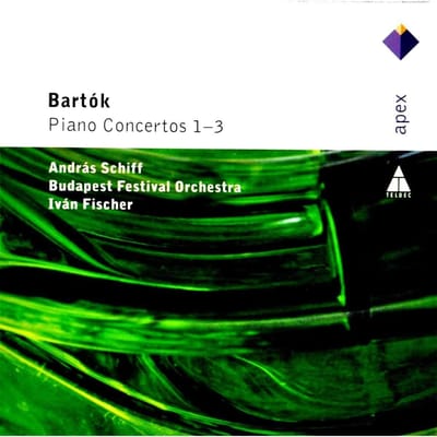 CD B. BARTOK - Pianoconcerten Nr. 1-3 2564674378 Warner Classics 2011 Europa Klassiek Gebruikt green