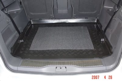 Kofferbakmat Opel Zafira B 2005-2011 (past in versie met neergeklapte 3e zitrij) - Guardliner
