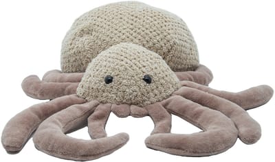 Cute since 1999 - Katoenen Knuffel Spin - Liggende Spin Speelgoed- Baby Knuffel - 25cm
