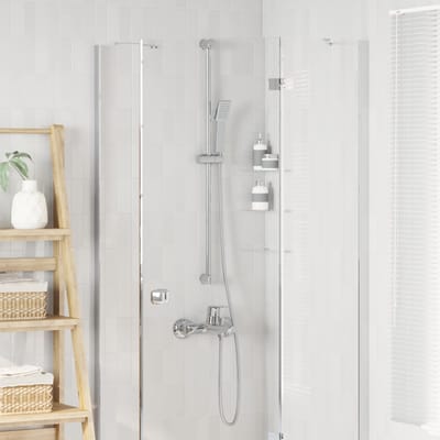 vidaXL - Douche - Systeem - Set - Chroom - 100 - cm - Roestvrij - staal