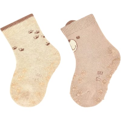 Baby sokken Sterntaler ABS Crawling Bear (x2)