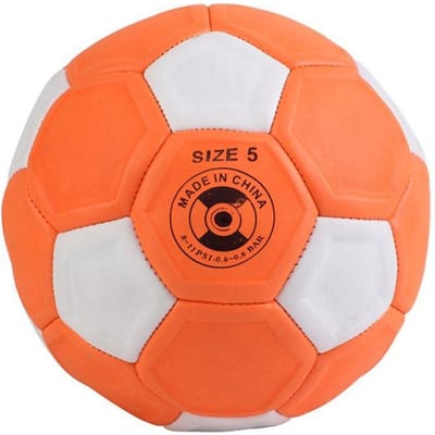 Geweldige Maat 3/4/5 Gebogen Voetbal Recreatieve Oranje Jeugd Voetbal Sport Speelgoed Gebogen Lijnen Wedstrijd Voetbal Buiten Wedstrijd