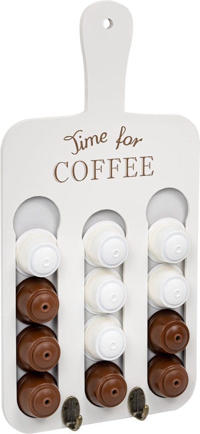 Capsulehouder Dolce Gusto - Hangende Capsule houder voor 12 Stuks dolce gusto koffie cups - Cuphouder - Wit